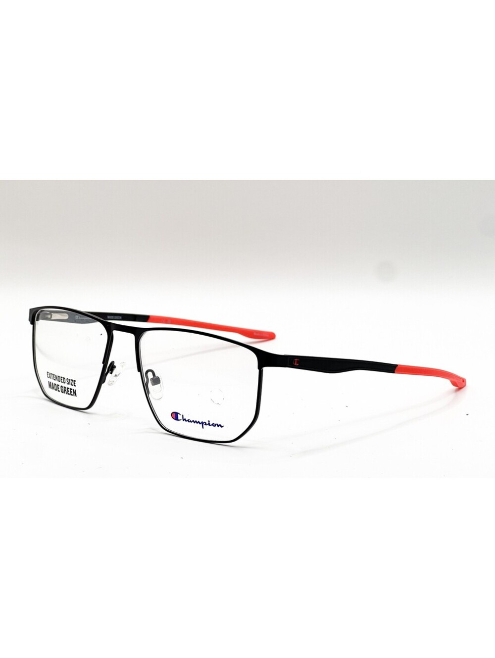Champion PROPELX100 C01 Matte Black Rectangle Eyeglass Frames 59-17-145